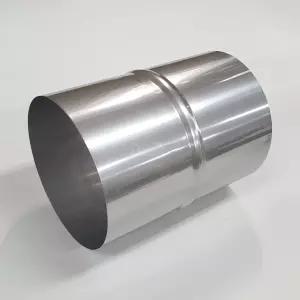 125mm 스텐 연통 소켓(122-122) /두께0.5mm 스파이럴 연도 연결용 파이