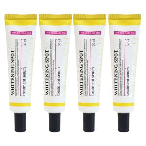 메르헨랩 메르헨 기미 주근깨 잡티 미백 화이트닝 스팟 트리트먼트 세럼 30ml 4개