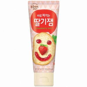 복음자리 바로 짜먹는 딸기잼 100g 음료베이스 홈카페 간식 탕비실 자취 선물