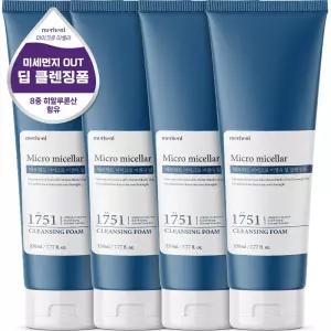 메르헨트 마이크로 미셀라 폼클렌징 230ml 4개 저자극 대용량 약알칼리 버블 세안제 폼클렌저 피부 노폐물 제거