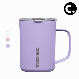 콕시클 머그 텀블러 470ml 진공 보온 보냉 손잡이 텀블러 머그잔 뚜껑 그란데