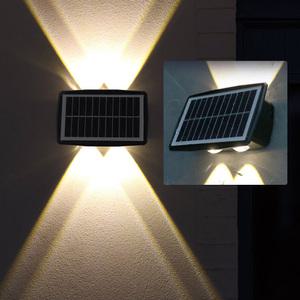 태양광 4LED (G타입) 빔 벽등 양방향 벽부등/야외인테리어 장식조명 옥외등 벽조명 대문 펜션 펜션 전원주택 포인트등