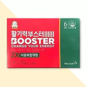 정관장 활기력 부스터 홍삼 멀티비타민 미네랄 에너지충전