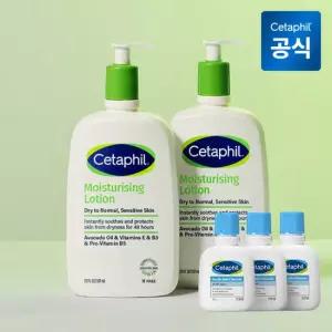 세타필 모이스춰라이징 로션 591ml 2개+클렌저 29ml 3개