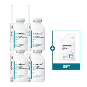 [더마펌] 펩트올로지 부스팅 앰플 PDRN 30ml 4개+PDRN 앰플 리필 1개까지