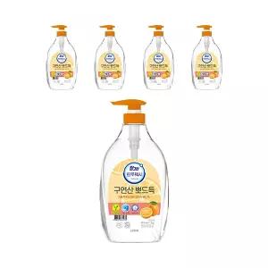 참그린 트루워시 구연산 오렌지 용기 1kg, 5개