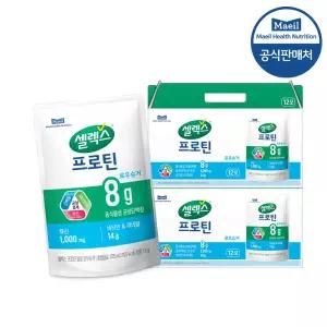 셀렉스 마시는 프로틴음료 125ML 로우슈거 파우치형 24팩