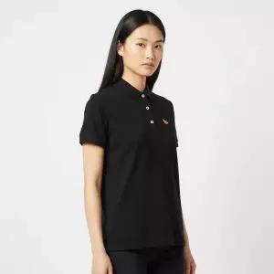 [메종키츠네] 베이비 폭스 자수 폴로 셔츠 블랙 OW00207KP0001 P199 150744728
