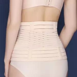 현이몰 GDM 베이지 허리 보정 복대 벨트 밴드 허리보호대 여름용허리보호대 얇은허리보호대