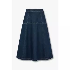 [STUDIO TOMBOY](강남점)백 밴딩 플레어 데님 스커트 (9106162106)