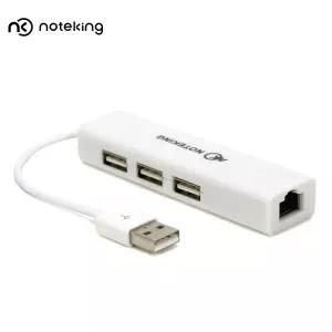 삼성 LG 노트북 호환 USB2.0 to LAN RJ45 유선 랜카드 랜허브 이더넷 어댑터 10/100Mbps 랜젠더 K-UEDH2 / USB2.0 3포트 허브
