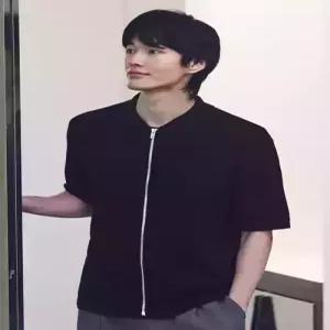 [매장정품] TOPTEN 탑텐 남성) 리넨 블렌드 집업 반팔 가디건MSF2EC1321