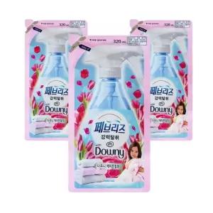페브리즈 섬유탈취제 다우니 에이프릴향 리필 320ml 3개