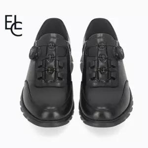 [엘칸토]남성 소가죽 통기성 투션 캐주얼 다이얼 슈즈 3.5cm LCMC41U526-19_SC
