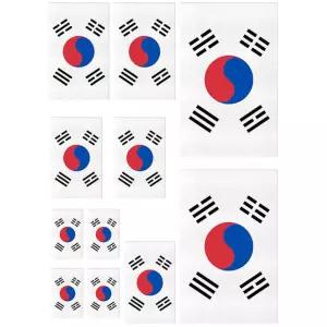 차량용 태극기 스티커 데칼 포인트 차꾸미기 파인곳커버 오도바이 흠집감추기 K5