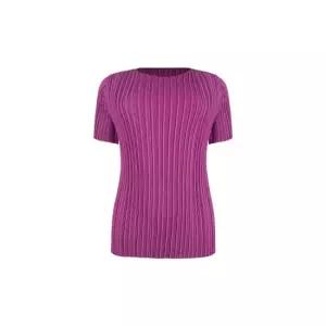 요이츠 [최초가 78000원] 베이직 스트라이프플리츠 반팔 블라우스 2colors)_YJ05WRPBL01