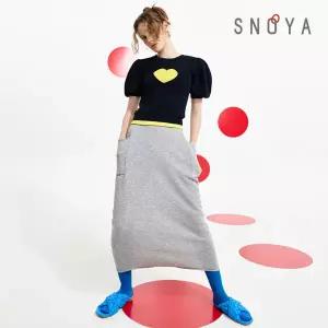[SNOYA]스노야 26SS 린넨블렌디드 듀얼 에어리 홀가먼트 스커트 팬츠
