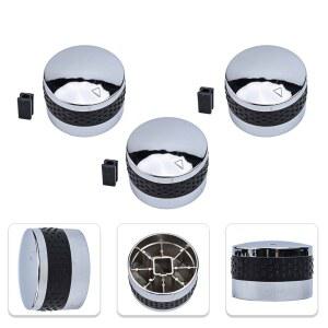 가스레인지부품 부속 3개5개6개 가스 그릴 노브 25X5인치 교체용 오븐 스위치 원형 바베큐 스토브용 논슬립 회전식