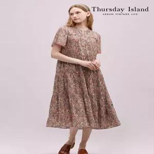 [써스데이아일랜드][Thursday Island] 레이스 믹스 유니크 원피스(T244MOP253W)
