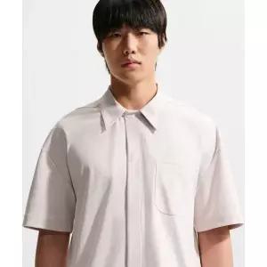 나이키 NIKE 24.7 퍼펙트스트레치 드라이 핏 UV 버튼업 셔츠 M - 라이트 오어우드 브라운:세일:라이트 아이언 오어 IF2735-104 147400