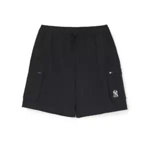 MLB 여성 베이직 고프코어 4부 카고 반바지 A3 3FSMB0353 50BKS