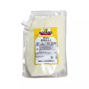 델리차차 코다노 콘마요 소스 2kg 디핑소스 만능 마요네즈 스위트콘맛 콘드레싱 대용량