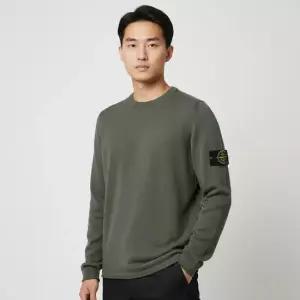 배송 스톤아일랜드 남성 로우 크루넥 니트_레귤러핏 8015532B9 V0059