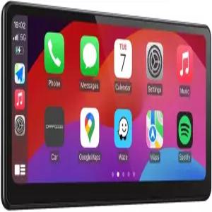 2026 풀 라미네이트 화면 CarpodGo T3 Pro 휴대용 60fps 무선 카플레이 안드로이드 오토 8.9인치 1920 720