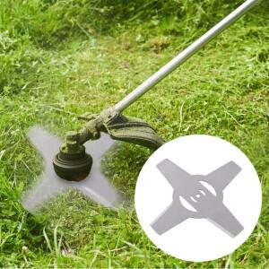 150mm 범용 금속 잔디 트리머 브러시커터 헤드 블레이드 3/4T 전기 잔디깎이용 부품 정원 도구