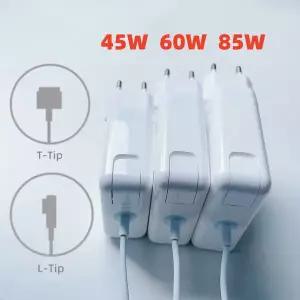 Macbook Air Pro Magsafx 2 1 자기 전원 어댑터 충전기 A1286용 충전기와 호환되는 45W 60W 85W
