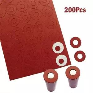 200pcs 배터리 절연체 절연 링 골판지 종이 For18650 켓 용접 납땜 도구