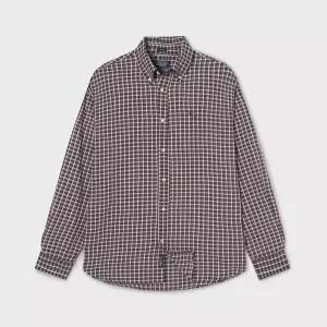 후아유 Vintage Loose-fit Check 셔츠 남방s U WHYCF4991U 484867
