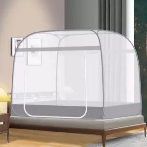 더촘촘 사각 원터치 침대모기장 150x200cm 거실모기장