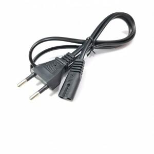 EU 미국 AC 전원 케이블 2pin 1m IEC C7 연장 코드 CD 플레이어 SONY호환 PSP 2 3 휴대용 라디오 노트북
