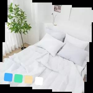 냉감이불세트 여름 쿨 이불 세트 침대용 편안한 수면용 고급 소재 침구