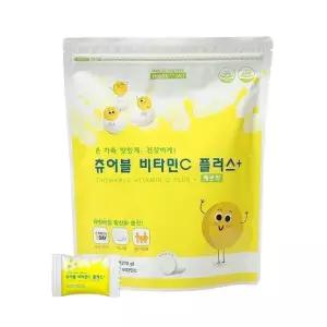 비타민C 온가족 항산화 영양제 츄어블 1.5g x 180정 3개월분 개별포장 대용량