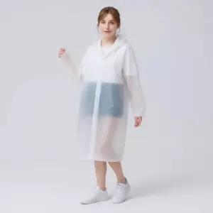 등산용 EVA 다회용 여름 우의 비옷