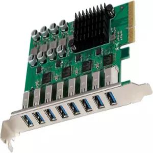 게이머용 외장 하드 드라이브 프린터 스캐너와 USB를 하는 3.2 PCIe 카드 8 포트 0Gbps 속도