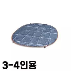 DK-SJ 그라운드시트(3-4인용) 원터치텐트 팝업텐트