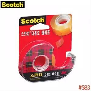 [셀러에이드]투명테이프 디스펜서 투명 다용도테이프 본품 낱개 포장용 포장
