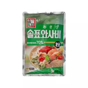 솔표와사비 70 200g 고추냉이분 와가루 가루와 겨자분말 와분말 와소스 분말와