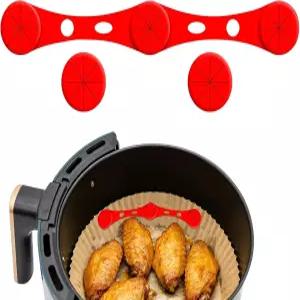 에어프라이어 라이너용 자석 실리콘 양피지 종이 장치 마그네틱 버클 키친 칼리지 기숙사 캠핑 요리 점심