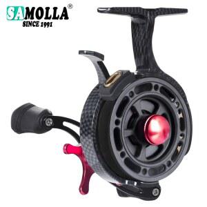 수심측정릴 SAMOLLA 얼음 낚시 릴 겨울 코일 드래그 5 울트라 하이 8KG 인라인 1 3 휴대용 아이스 피트