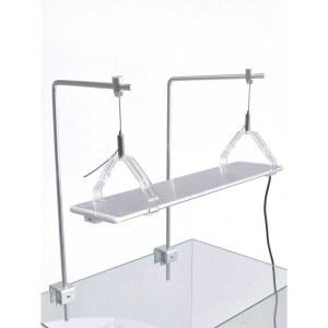 어항조명거치대 수조조명 스탠드 램프 LED 너비 홀더 스팟조명 60x30cm 라이트