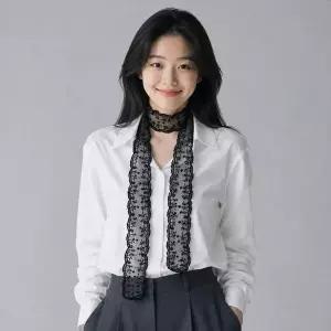 [셀러에이드]플로라 여성 시스루 레이스 방도 스카프 쁘띠 여름 미니 헤어 가방