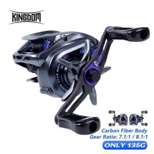 수심측정릴 BAITCASTING 낚시 릴 135G 울트라 라이트 1 4KG 7 8 스풀 미끼 게임 코일