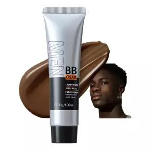 아카리 하이드레이팅 남성 BB 크림 SPF 15 PA 풀 커버 파운데이션 컨실러 페이스 모이스처라이저 피부 톤