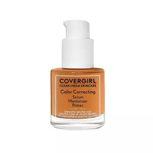 커버걸 클린 프레시 컬러 보정 세럼 € 보습제 페이스 프라이머 스킨 포뮬러 딥 30ml(1.0온스)