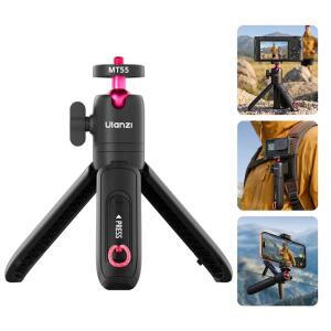 울란지 MT55 스냅고 미니 셀카봉 삼각대 4가지 프로 모드 촬영 만티스 스트랩 (카메라 야외 브이로그