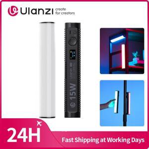 울란지 B15RGB 15W 튜브 라이트 마그네틱 스틱 1800K-9000K CCT 360 ° 오버드라이브 모드를 갖춘 핸드헬
